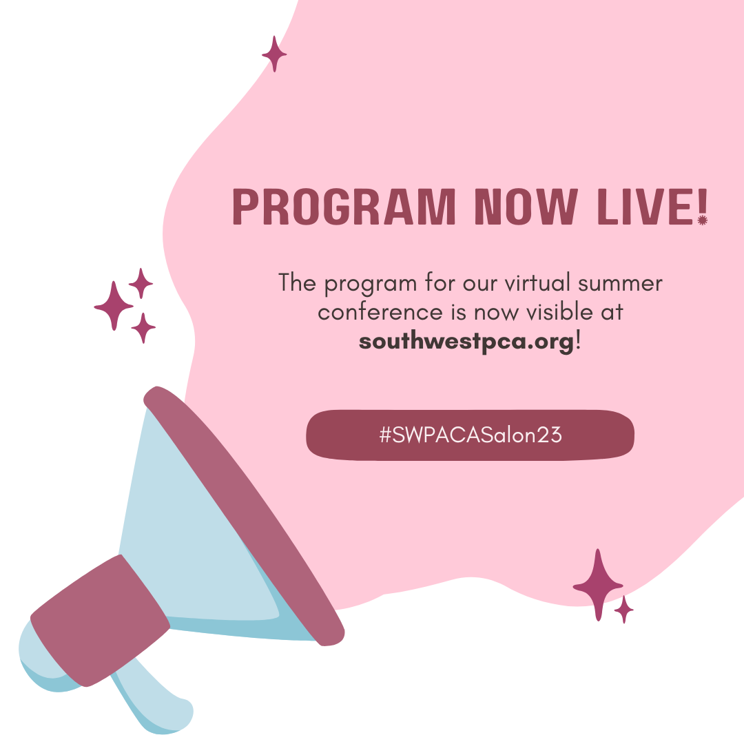 Summer Salon 23 Conference Program Now Live! Southwest Popular